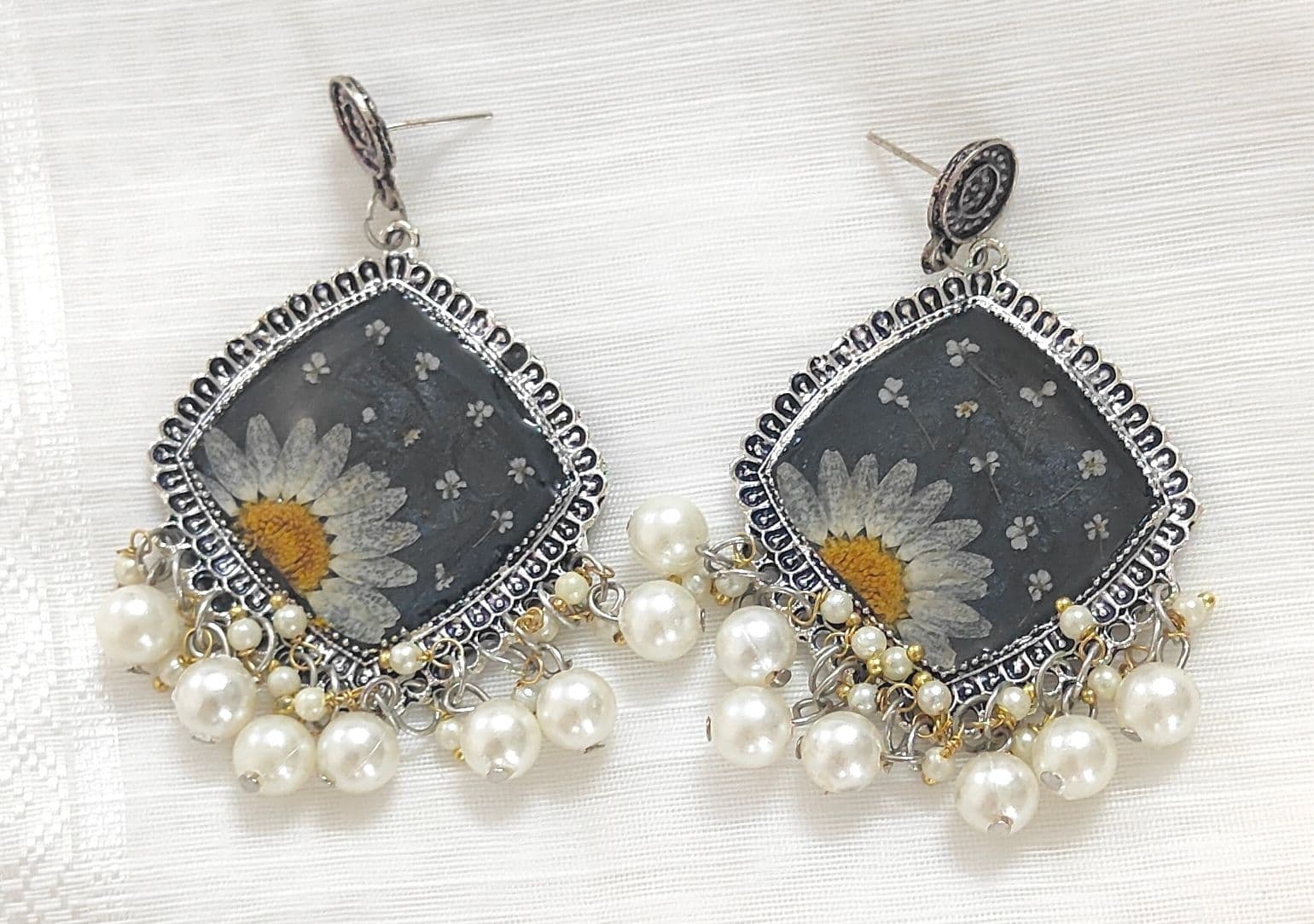 Resin Jhumkas